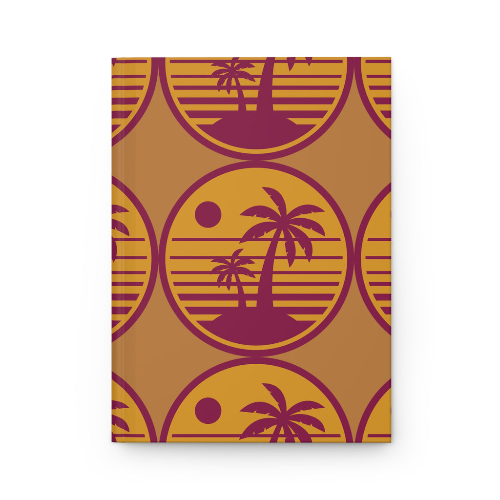 Tropical Sunset Hardcover Journal